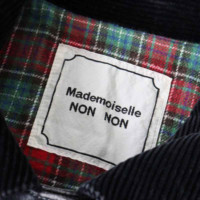 マドモアゼルノンノン　コーデュロイジャケット Amazon.co.jp: マドモアゼルノンノン mademoiselle NON NON