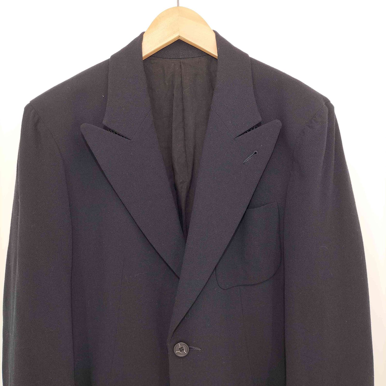 コウザブロウ KOZABURO 2019SS RIPPLES WOOL SLIM FIT SB JACKET  