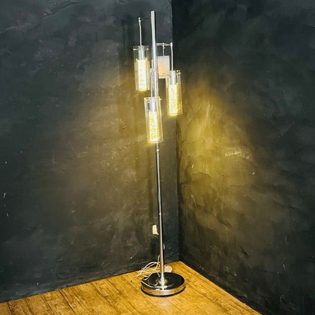 展示品 フロア照明【中古】動作保証  BRIDGEPORT DESIGNS)LED シリンダーフロアランプ フロアライト スタンドライト　#53423/512081
