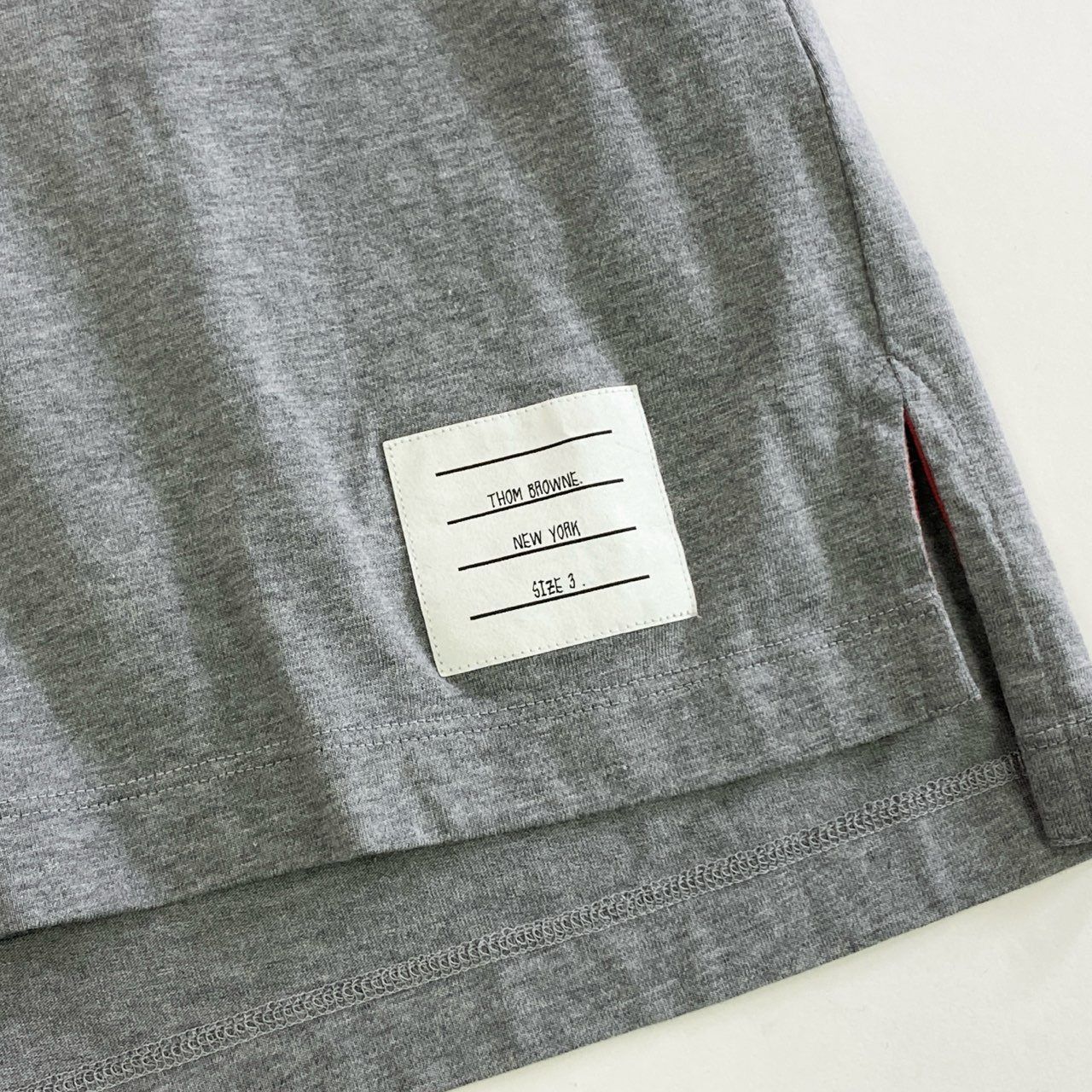 52k9 《備品》 THOM BROWNE トムブラウン ハーフボーダー Tシャツ 3