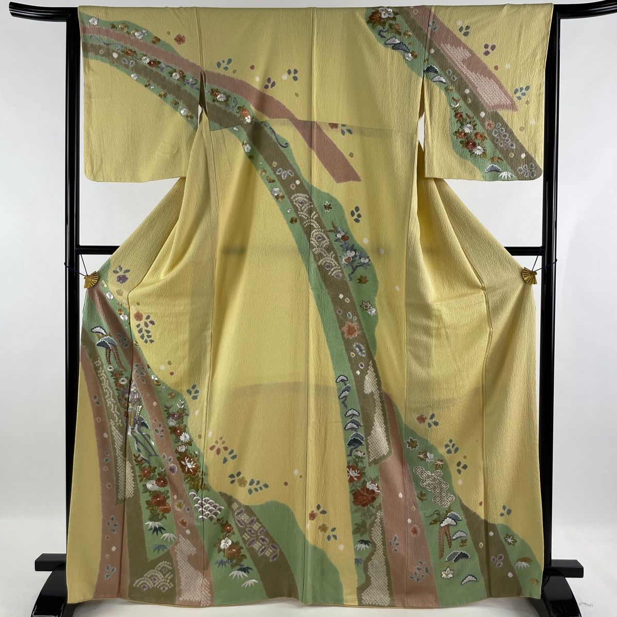 訪問着 美品 逸品 身丈167.5cm 裄丈65cm 正絹-