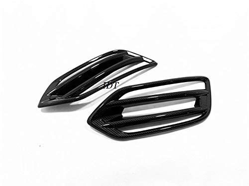 カーボン ミニウエス付 ホンダ 新型 後期 ヴェゼル メッキフォグランプカバー ベゼル ガーニッシュ ライトリム リング グリル プロテクター モール RU (カーボン)