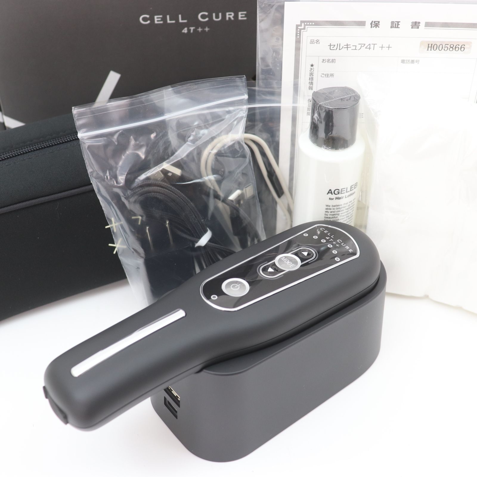 値下げ不可】BELEGA セルキュア4T 物凄く ++ BLACK 新品未使用品