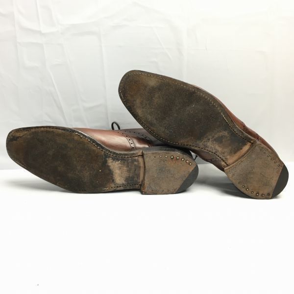 試着交換OK！4都市 CHURCH'S チャーチ size8F フルブローグ ウイング