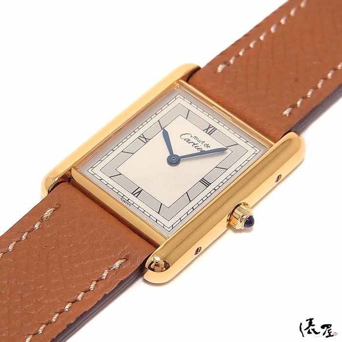 入手困難】カルティエ マストタンク LM シルバーダイアル 極美品