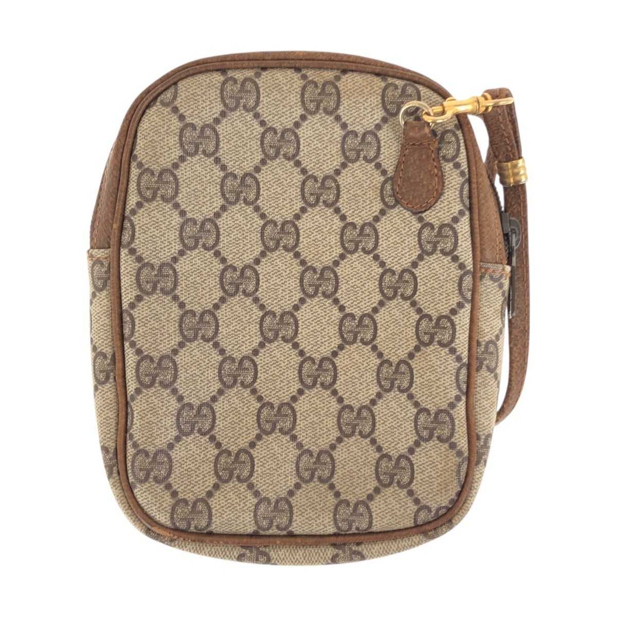 GUCCI グッチ ヴィンテージ オールドグッチ ベージュ ブラウン GUCCI グッチ ヴィンテージ オールドグッチ ベージュ ブラウン
