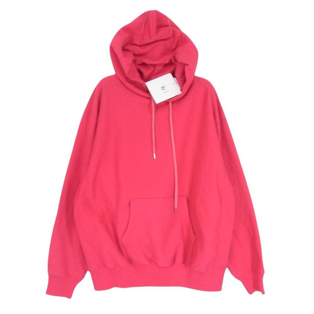 ブラームス ルーツストック blurhms ROOTSTOCK BHS-20SS023 Softu0026Hard Hoodie P/O ソフト ハード フーディー レッド系  0 【中古】