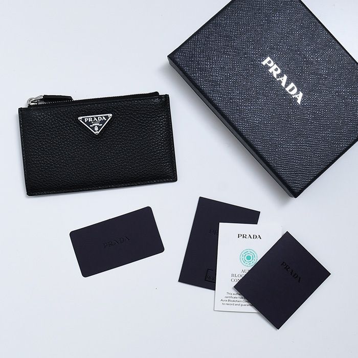 カードケース　プラダ PRADA プラダ カードホルダー ヴィッテロダイノレザー