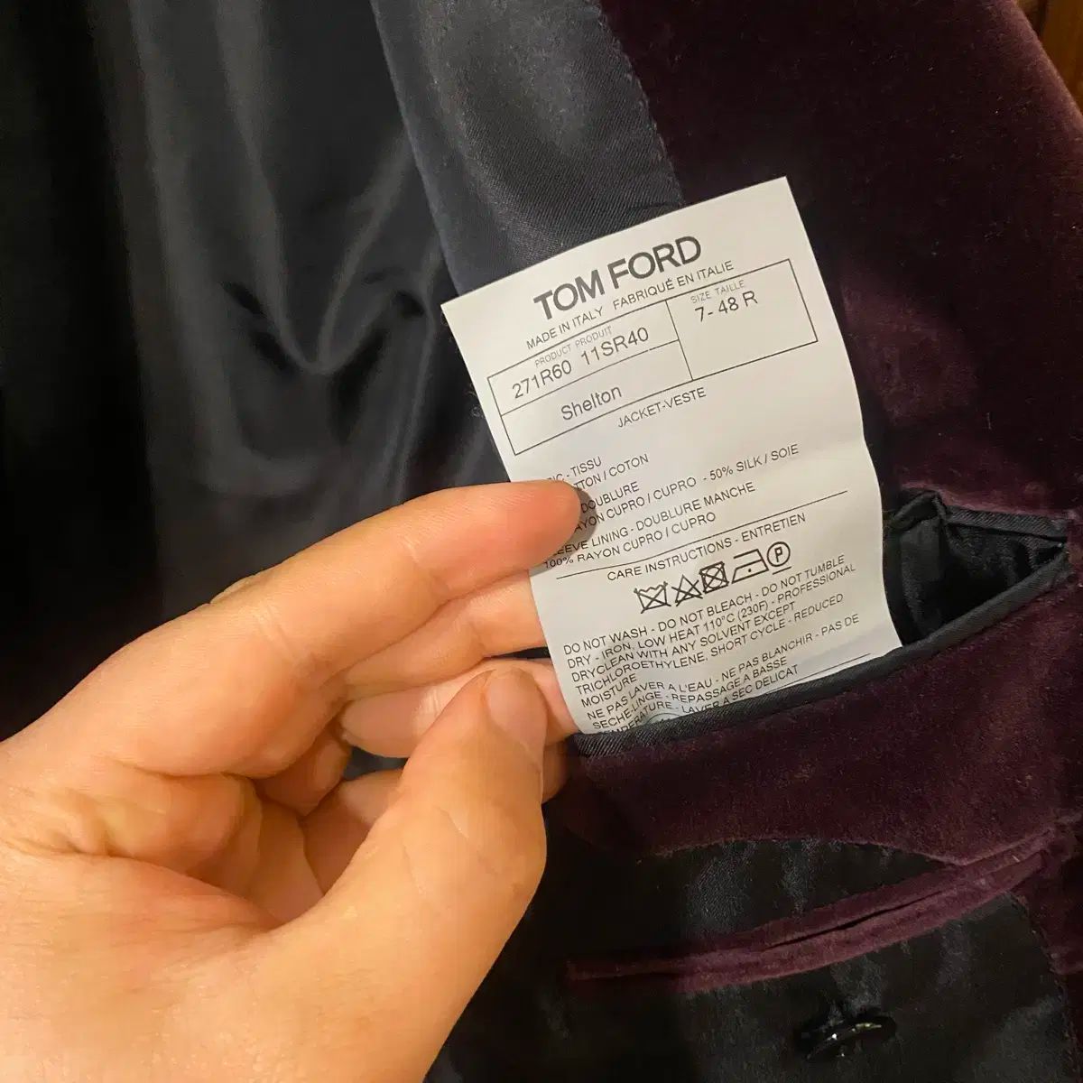 ナイロンジャケット size4ブラック