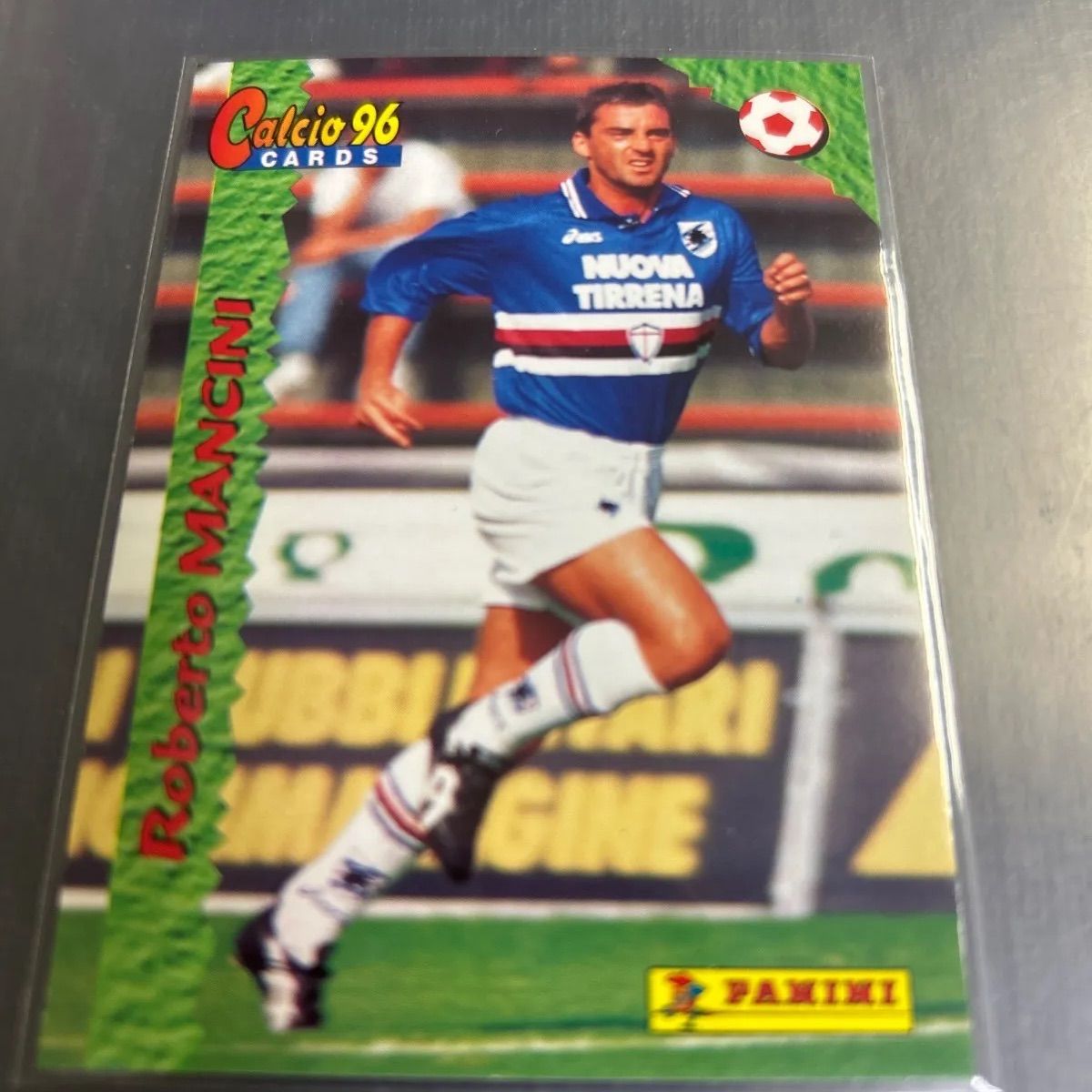 1996 Panini Calcio Serie A ロベルト マンチーニ サンプドリア No.113