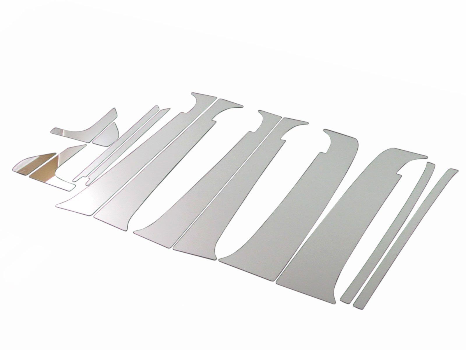 BRIGHTZ ワゴンR MH21S MH22S 超鏡面ステンレスメッキピラーパネル 14PC バイザー有用 PIL-SIL-387 MH MH21 MH22 H21 H22 21 22 ワゴン R アール アウル ワゴンアール ワゴンアウル 4798