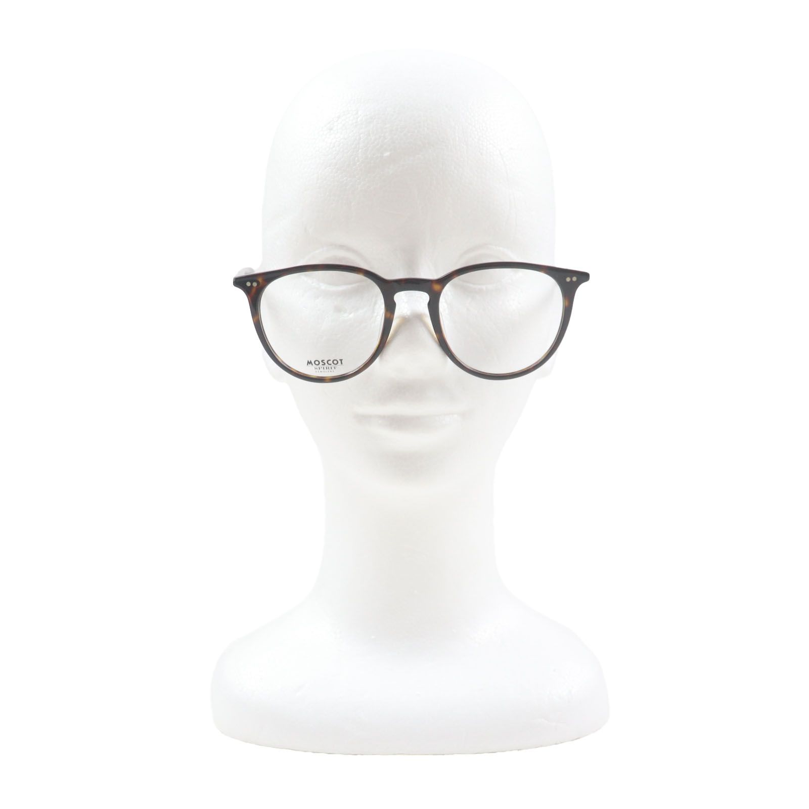 極美品MOSCOT モスコット JARED マーブル柄 ラウンドシェイプ メガネ