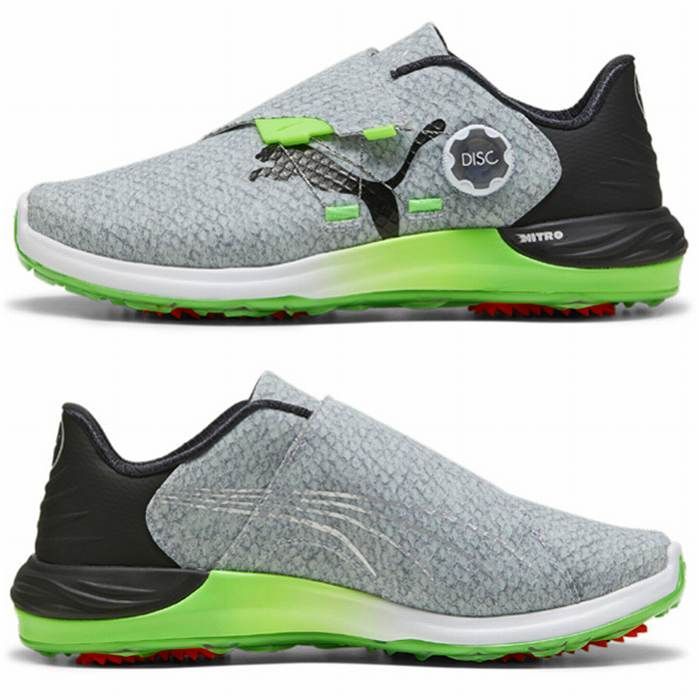 プーマ 2025 ファントムキャット ニトロ ディスク 379208-01 スパイクレス ゴルフシューズ PUMA