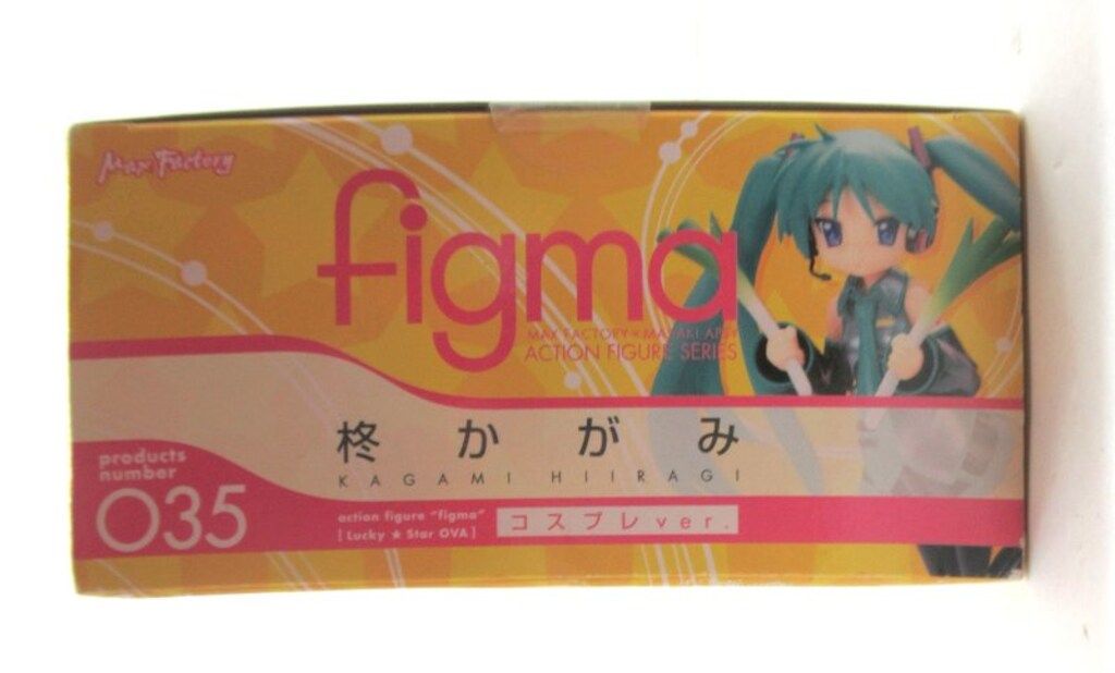 新品未開封 figma 035 柊かがみ コスプレver figma 柊かがみ コスプレver.