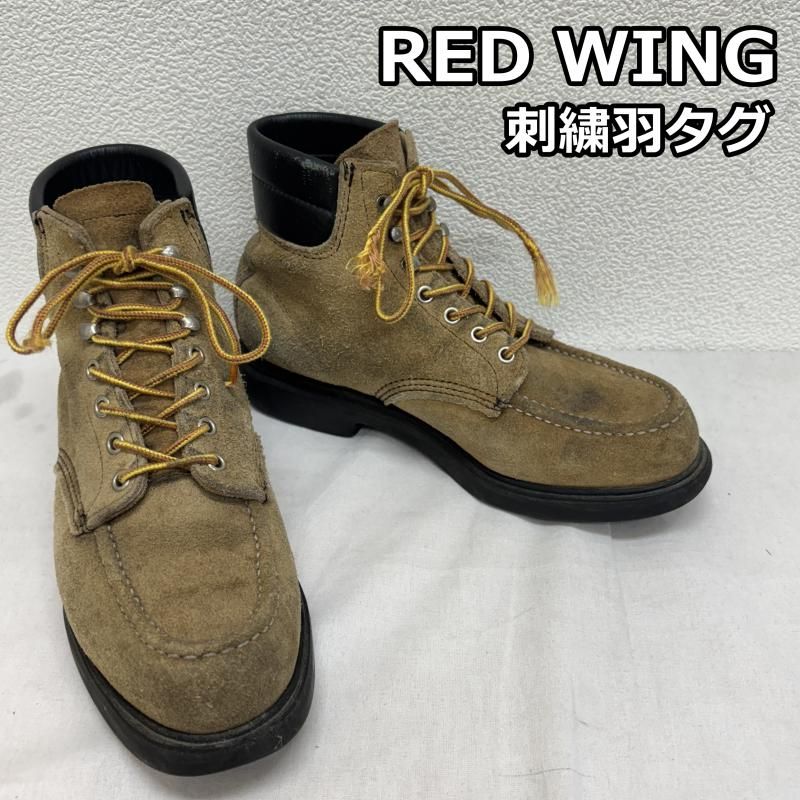RED WING SHOES ベージュ ハイカットブーツ レッドウイング ベージュ