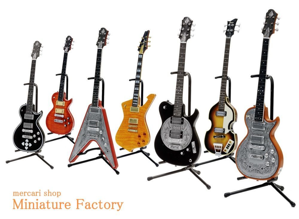 ギター　フィギュア Musical Story 1/4 ミニチュア ギター フィギュア レスポール