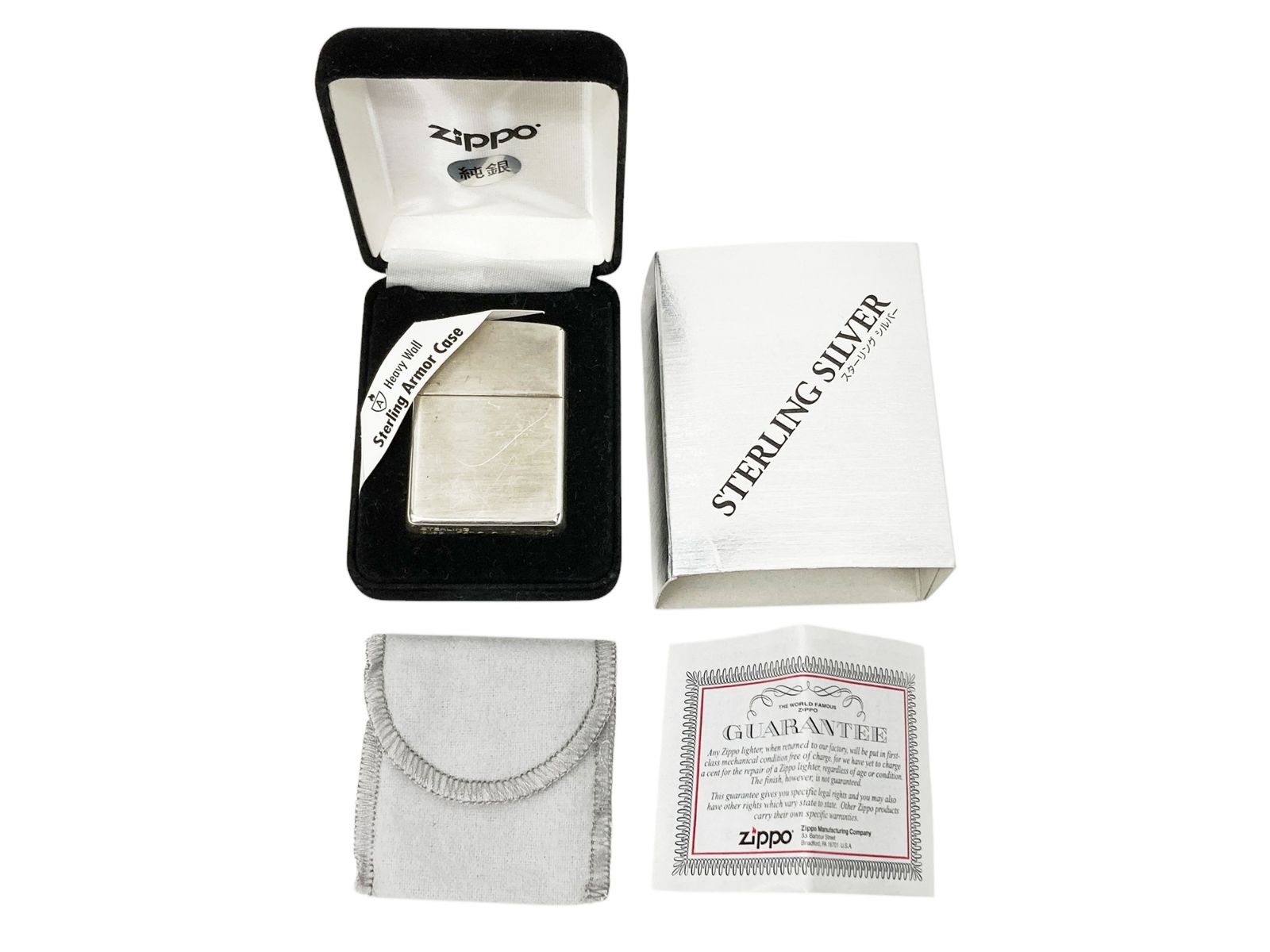 zippo (ジッポー) 2022年製 STERLING SILVER スターリングシルバー 