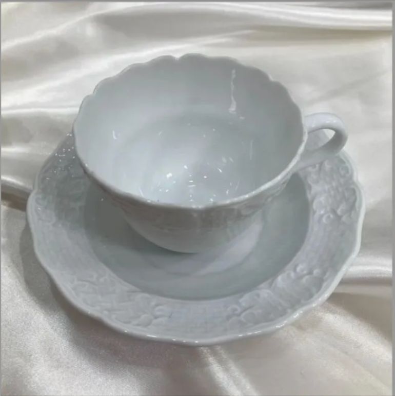 A【2点セット】HEREND ヘレンド ティーカップ ソーサー バロック 