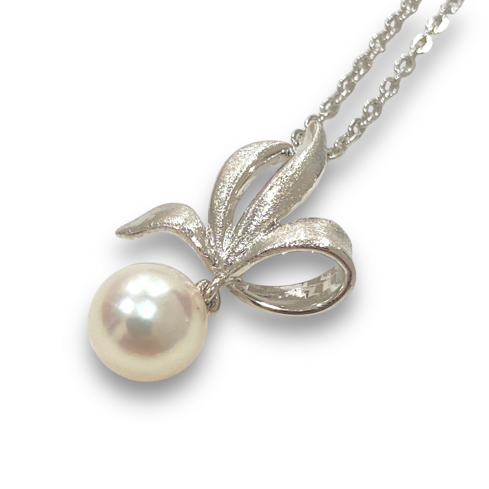 MIKIMOTO パールトップ SILVER ネックレス