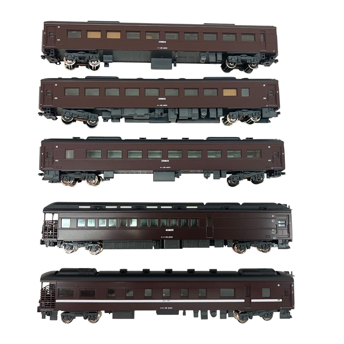 ★★★KATO 10-1500 35系4000番台「SLやまぐち号」5両セット KATO 10-1500 35系4000番台＜SL「やまぐち」号＞5両セット railways