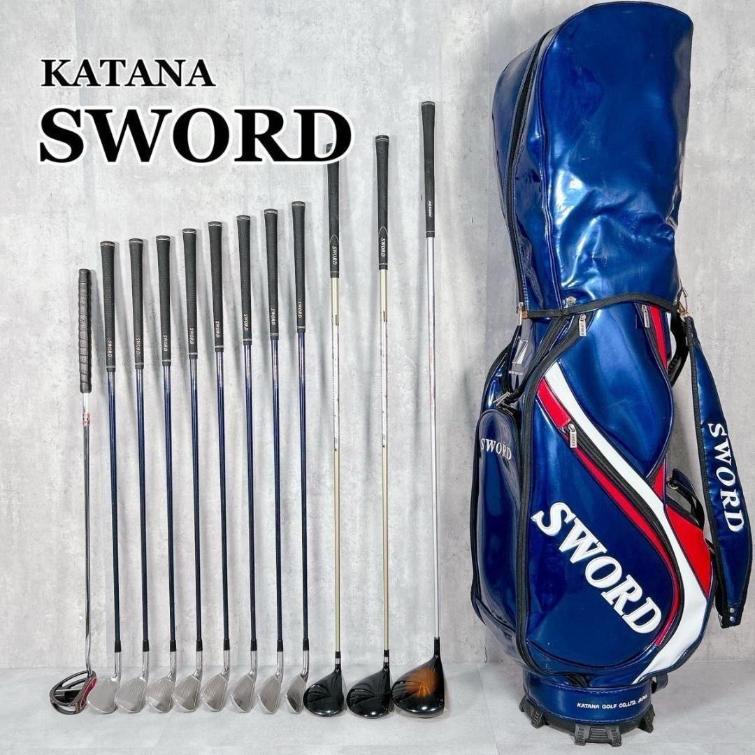 X102 KATANA SWORD メンズ ゴルフ クラブ セット 13点