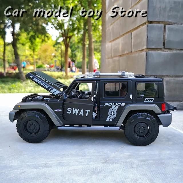 1/18 ジープ ラングラー ルビコン ダイキャスト カスタム 並行輸入品】 ビッグサイズ1:18ジープラングラールビコン合金