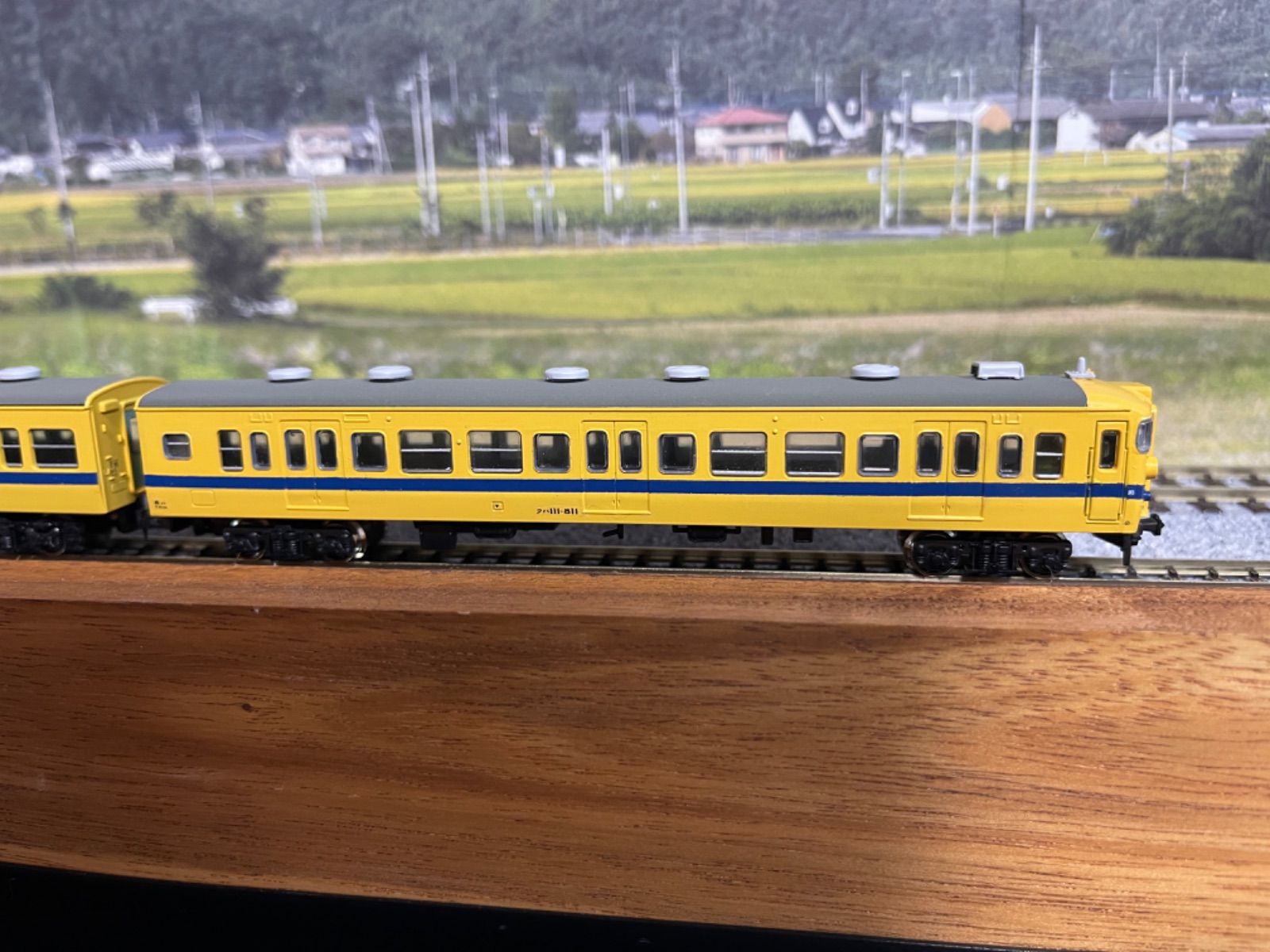 グリーンマックス　エコノミーキット組立完成品113系福知山色　② Nゲージ113系 福知山色 キット完成品 - メルカリ