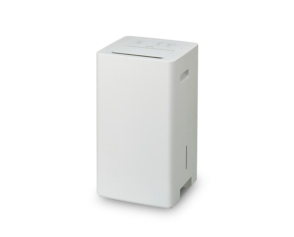 アイリスオーヤマ 除湿機 衣類乾燥 コンプレッサー式 18畳 幅244×奥行233×高さ430mm 除湿器 除湿量 2.5L タイマー付き 静音設計 小型 大容量 強力 コンパクト 手動ルーバー付き ホワイト IRIS OHYAMA IJC-P70-W