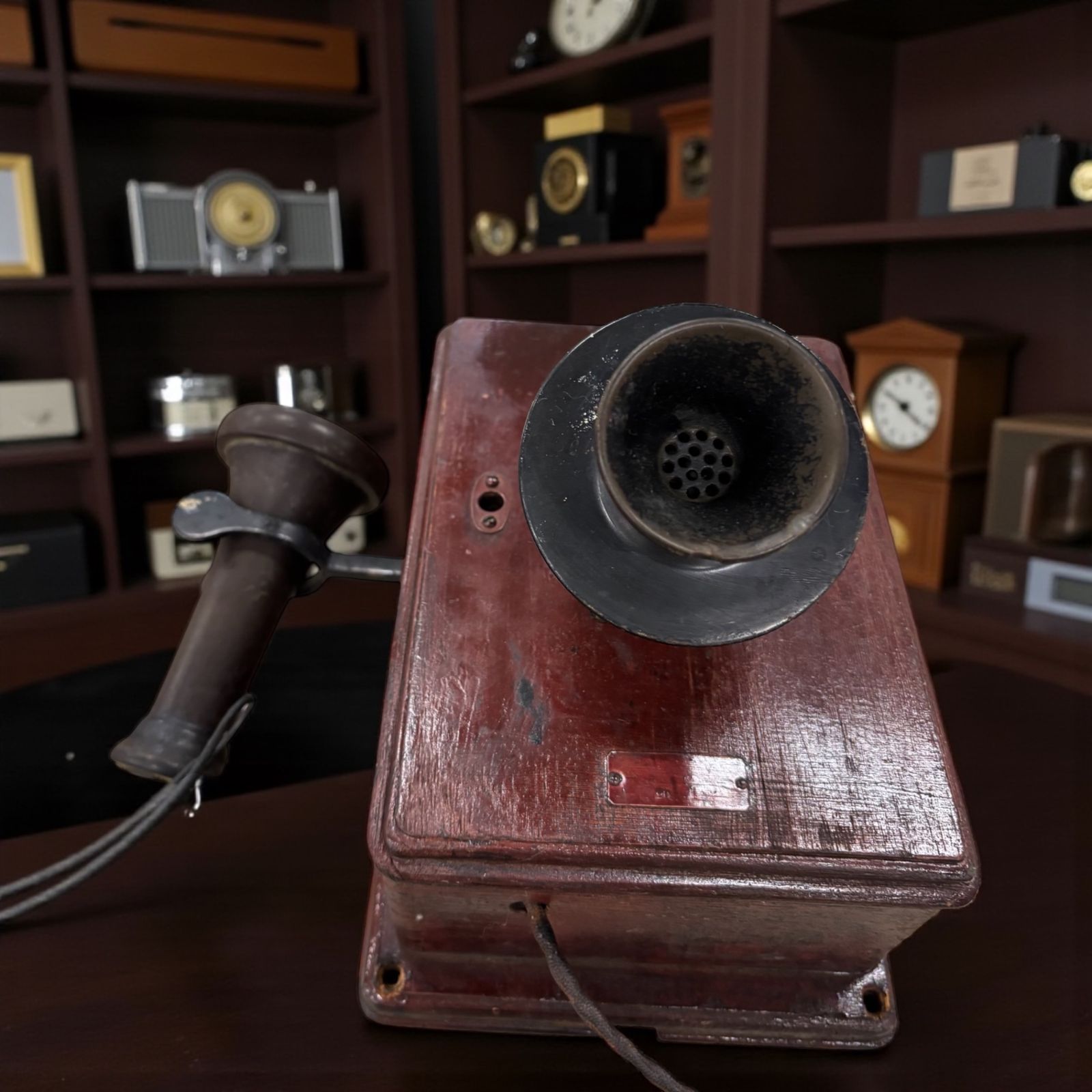 昭和レトロ 電話機 ディスプレイとして