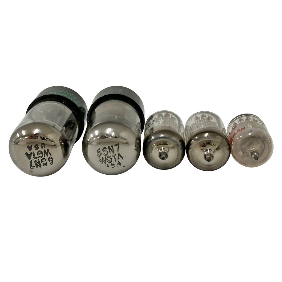 SYLVANIA 6SN7WGTA TELEFUNKEN EF86 等 真空管 5本セット 中古