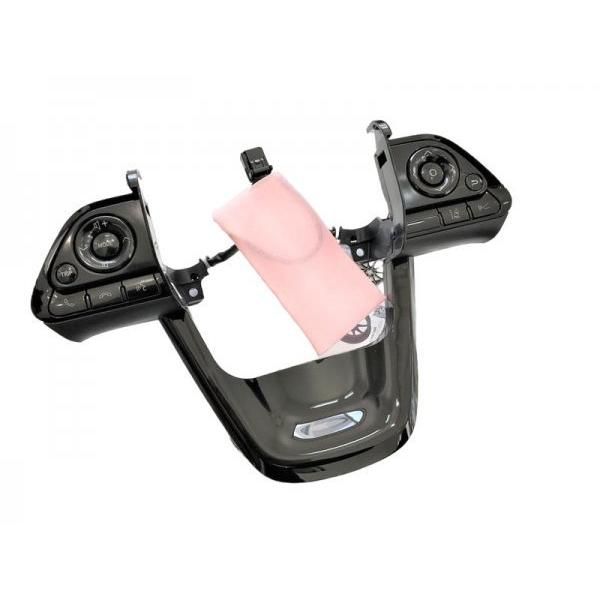 トヨタ純正品 ZVW50プリウス 後期 ステアリング スイッチ ハンドル パネル ブラック