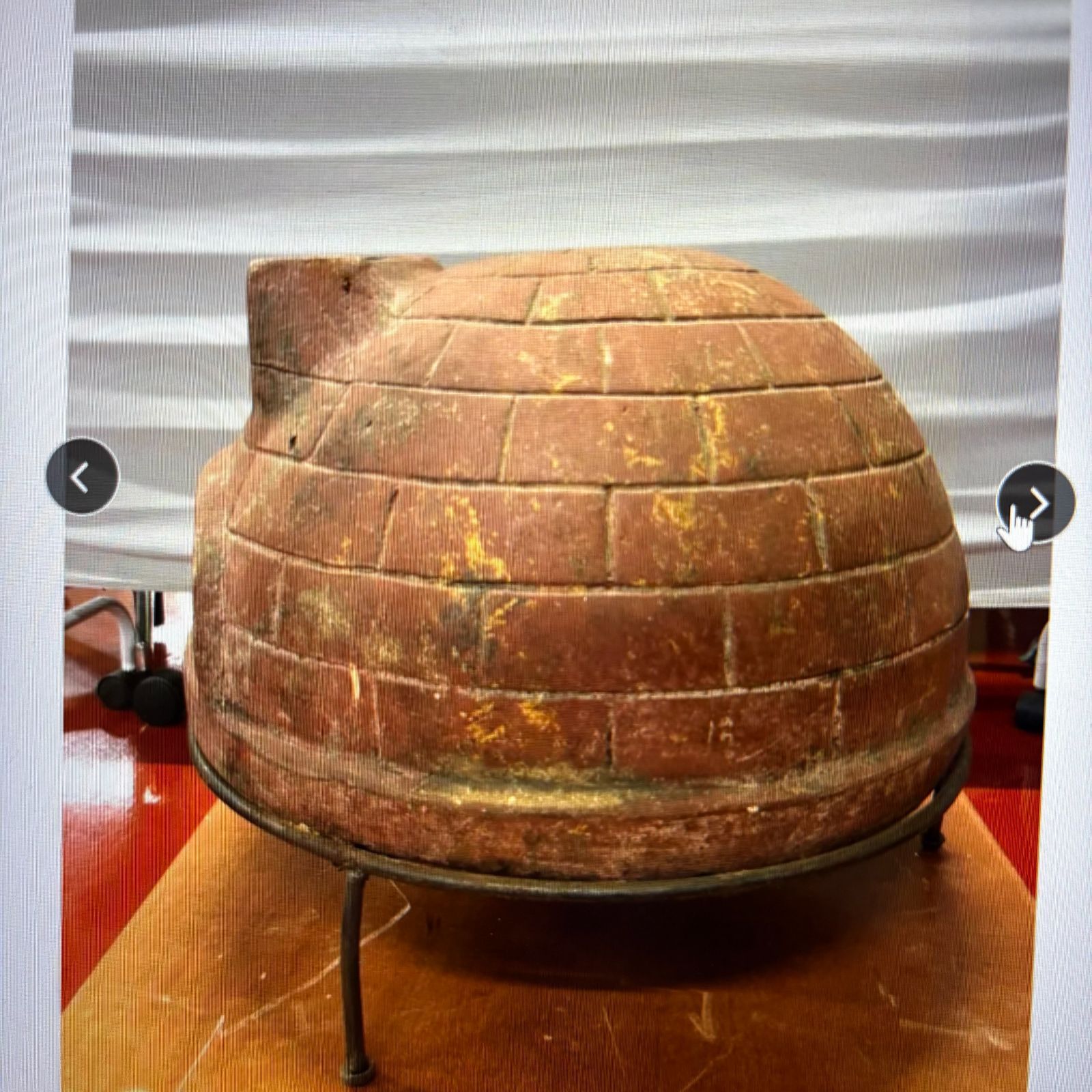 超激安セール開催中です！ メキシコ チムニー 天然粘土製 ピザ窯 オーブン