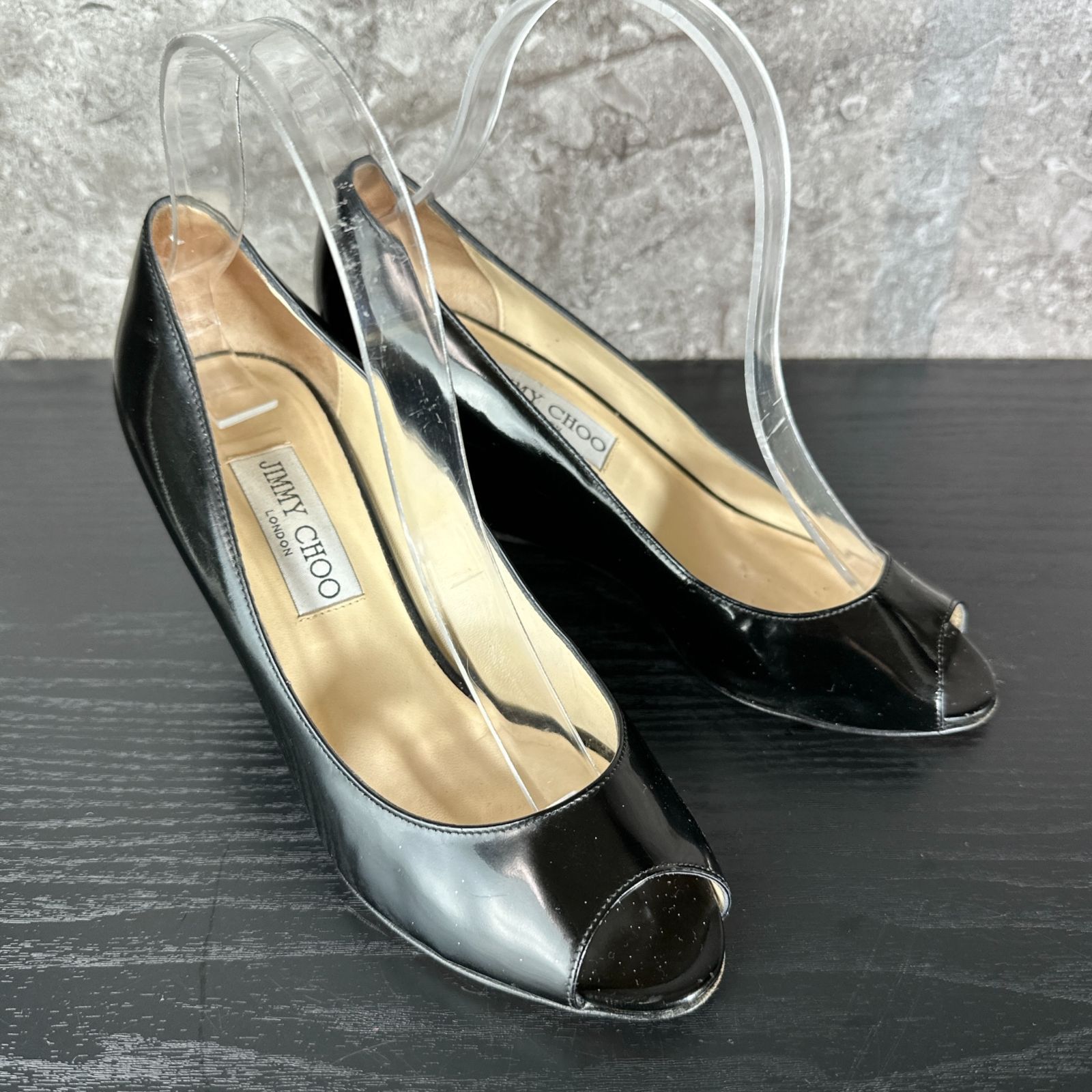 ジミーチュウウェッジソールパンプス