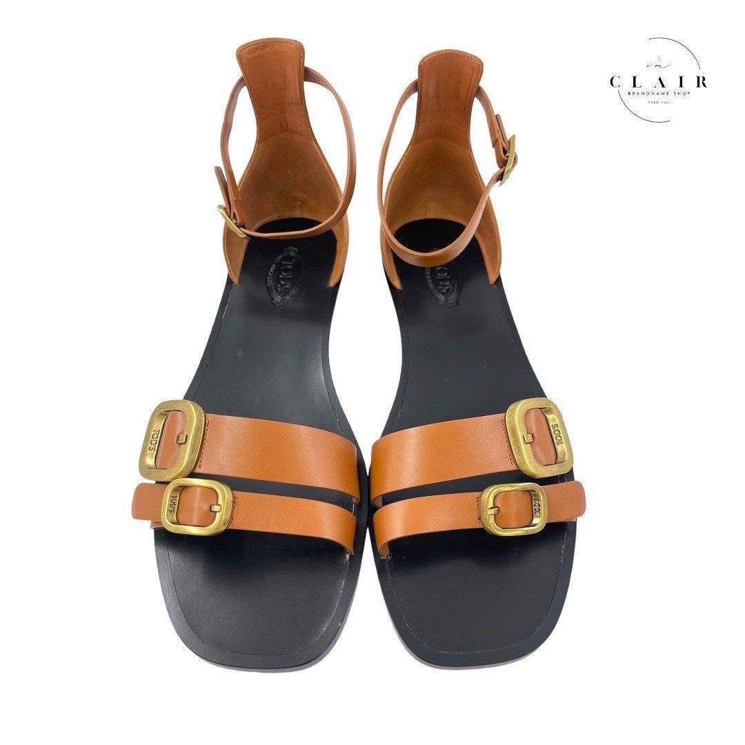新品未使用品】 TODS トッズ サンダル XXW79C0DR50GOC