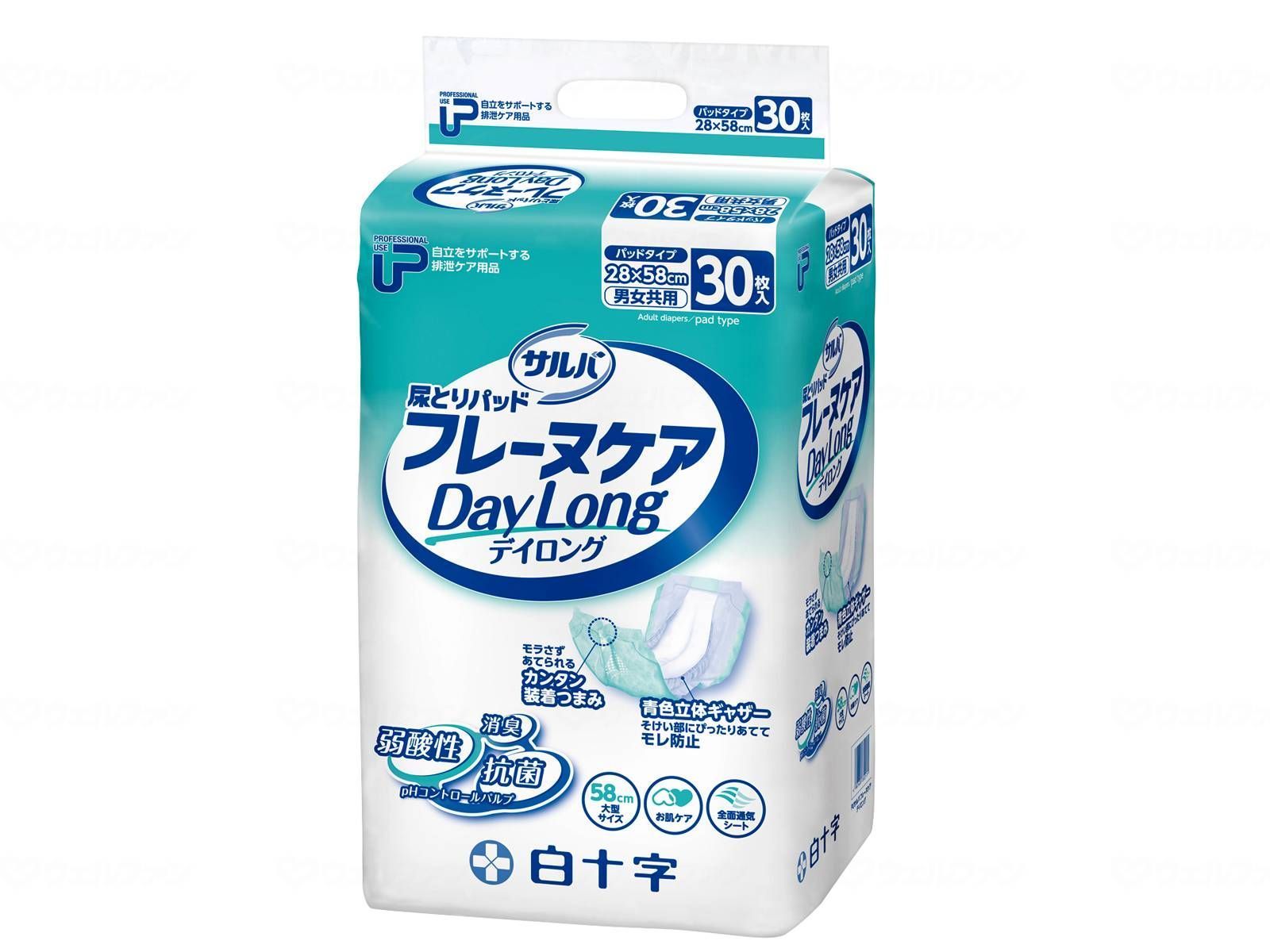 ケース販売 白十字 ＰＵサルバフレーヌケア デイロング デイロング
