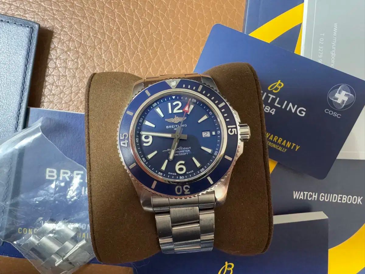 BREITLING ブライトリング スーパーオーシャン 44 A17367 青文字盤