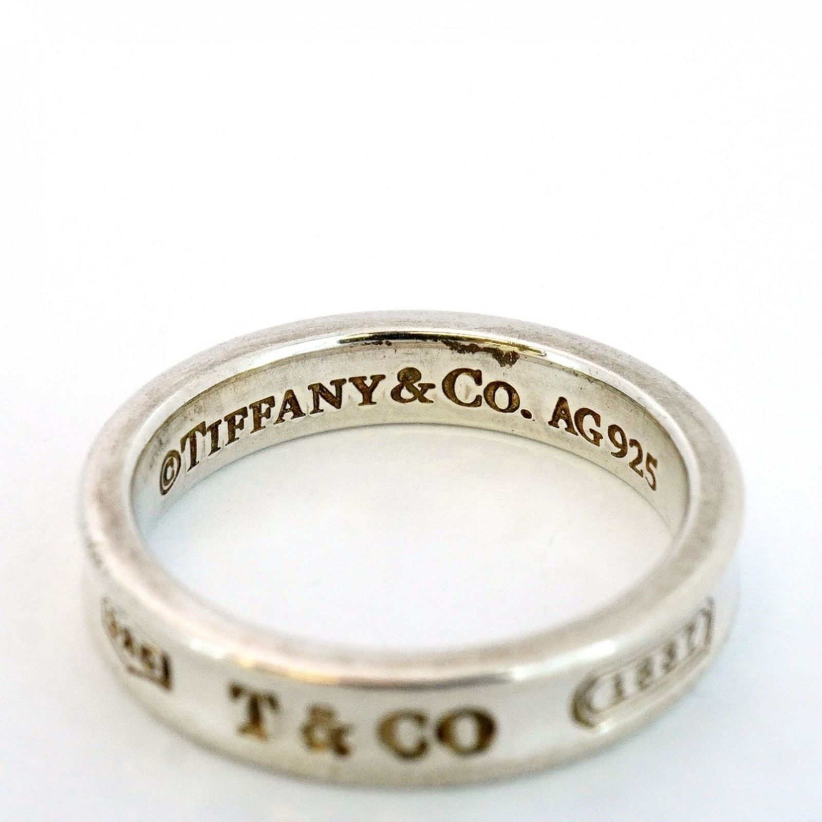 TIFFANY ティファニー 1837ナローリングシルバー925 約10号 極美品