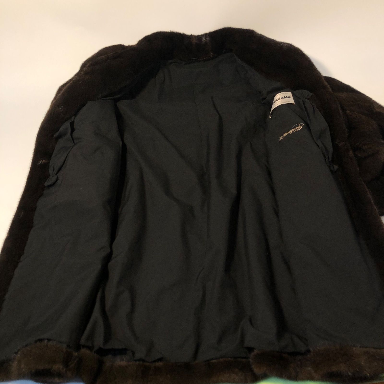 LANVIN BLACKGLAMA ミンク　ローグ　ファーコート LANVIN BLACKGLAMA ミンク ローグ ファーコート - メルカリ