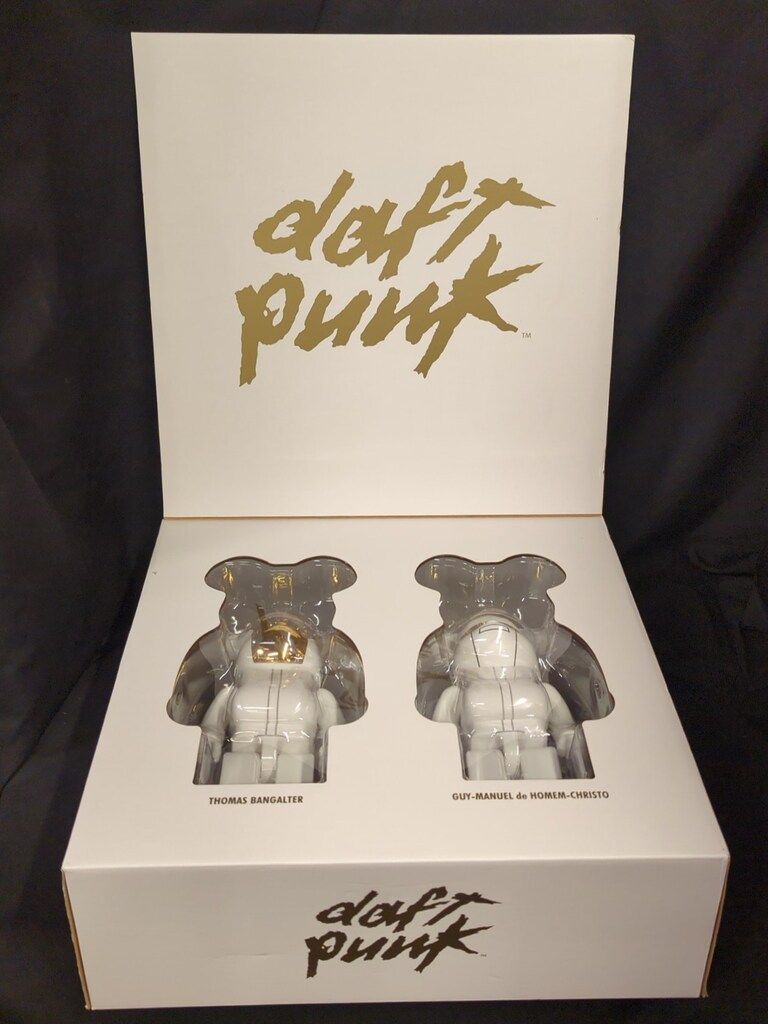 MEDICOMTOY BE@RBRICK DAFT PUNK WHITE SUITS Ver. 2体セット