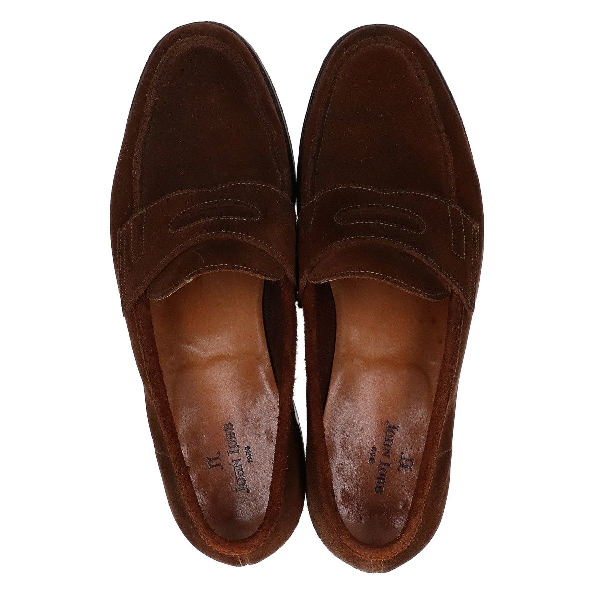 JOHN LOBB ジョンロブ 【美品】RIO リオ スエード コインローファー