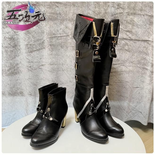 高品質 人気 五次元 崩壊スターレイル コスプレ スタレ 寒鴉 かんあ 靴