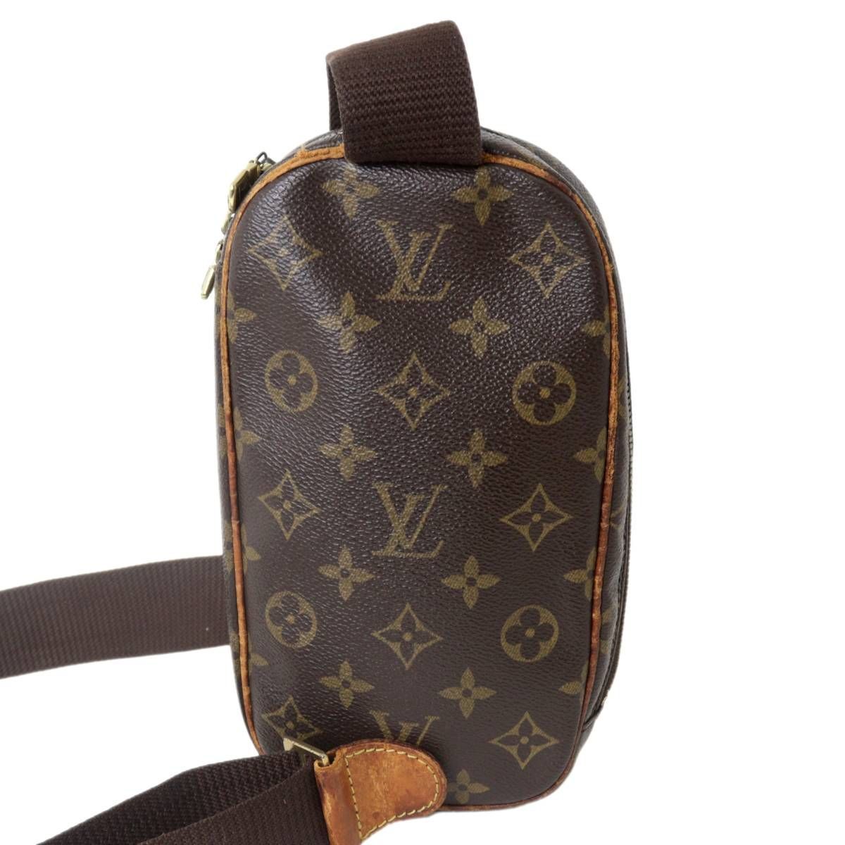LOUIS VUITTON / ルイヴィトン ポシェットガンジュ ボディーバッグ モノグラム ブラウン M51870 CA0092 NO BCランク  - メルカリ