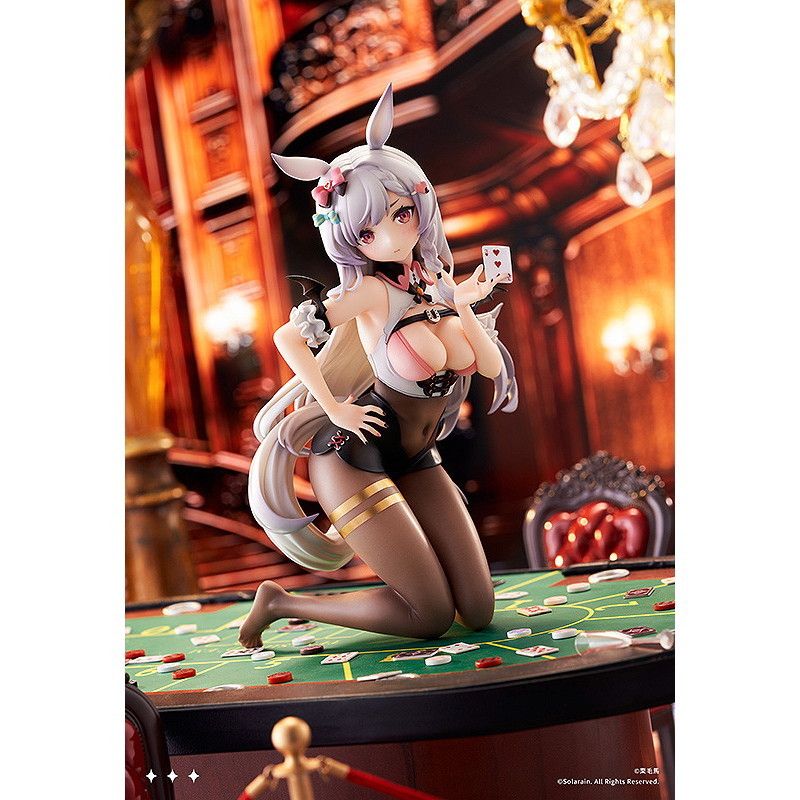 初回生産特典2種付属 葦毛ちゃん あしげちゃん ラッキーディーラーver. 1|7 完成品 フィギュア GOODSMILE ONLINE SHOP-一部オンラインストア Solarain ソラレーン