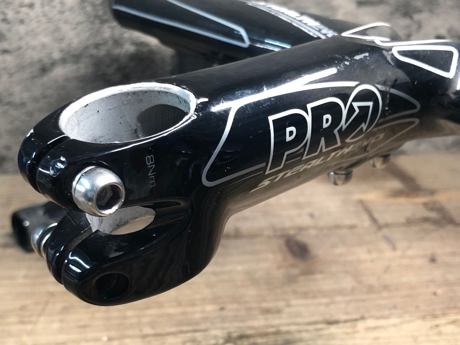 ステム一体型ハンドル