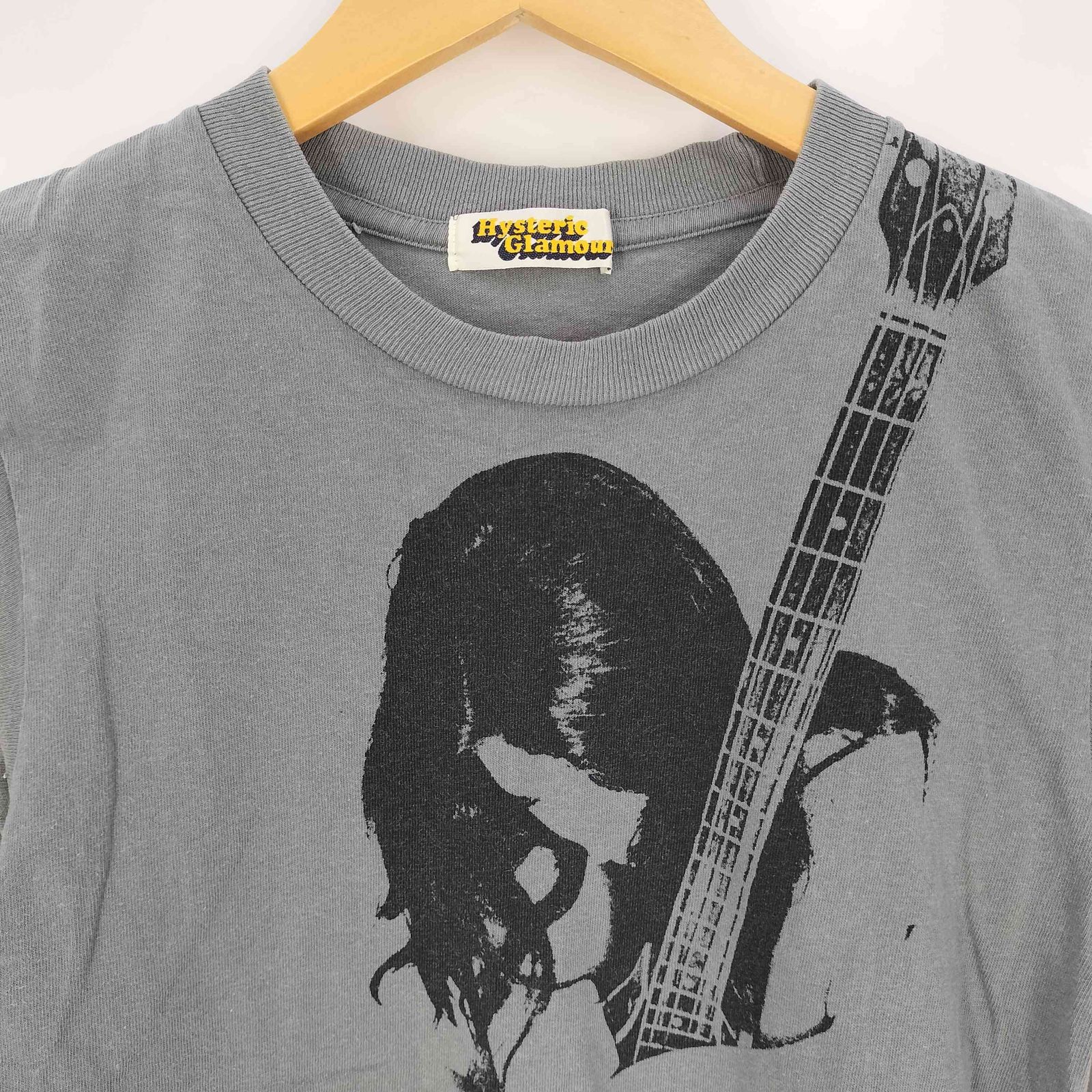 ヒステリックグラマー HYSTERIC GLAMOUR 初期タグ ギターガール 両面