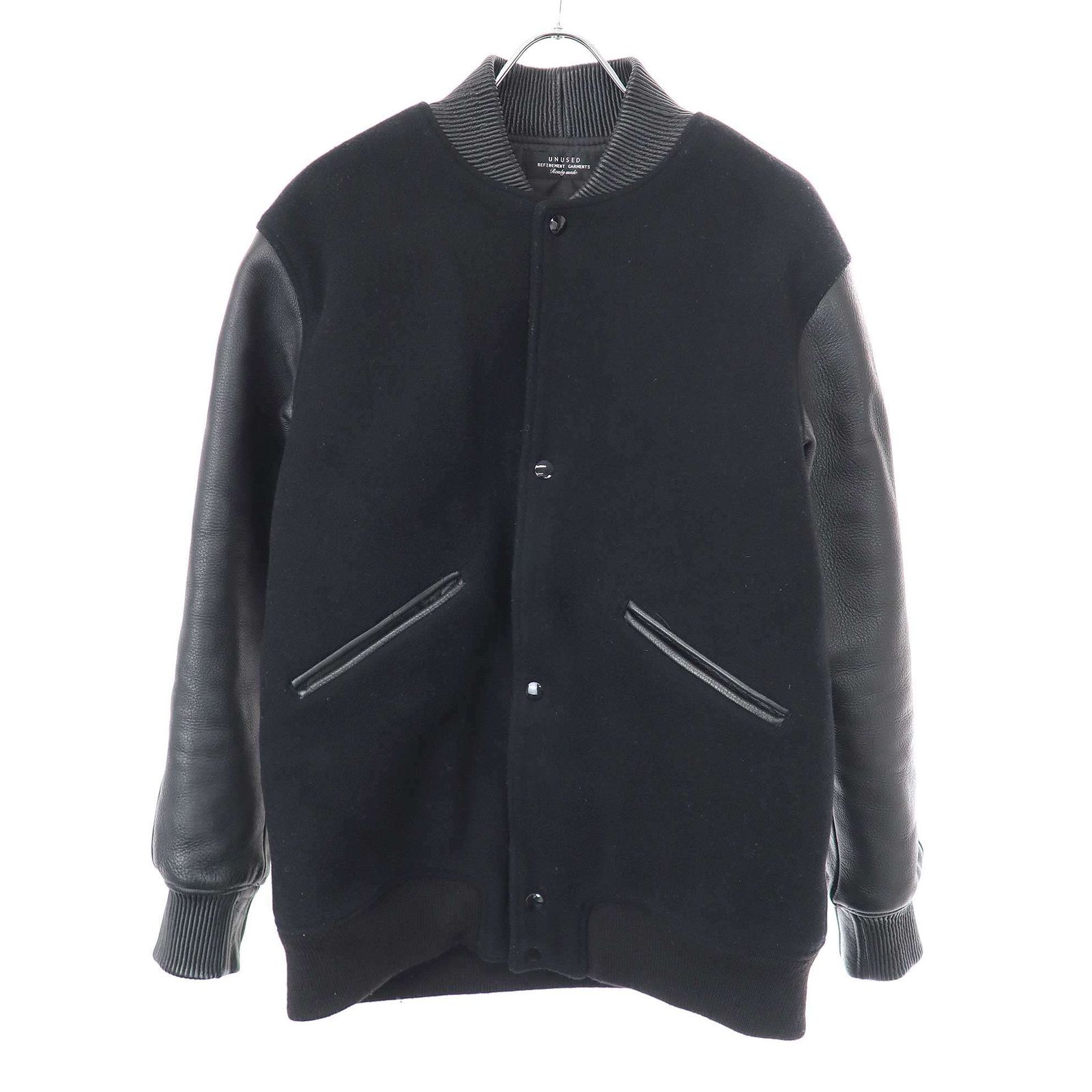 UNUSED アンユーズド 12AW オーバーサイズ スタジャン US0608 ブラック 