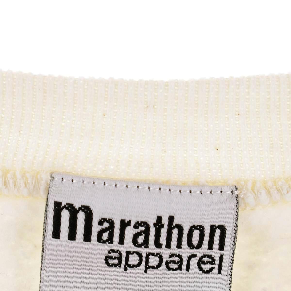 古着 marathon apparel アニマルプリントスウェット トレーナー USA製 メンズXL/eaa295062