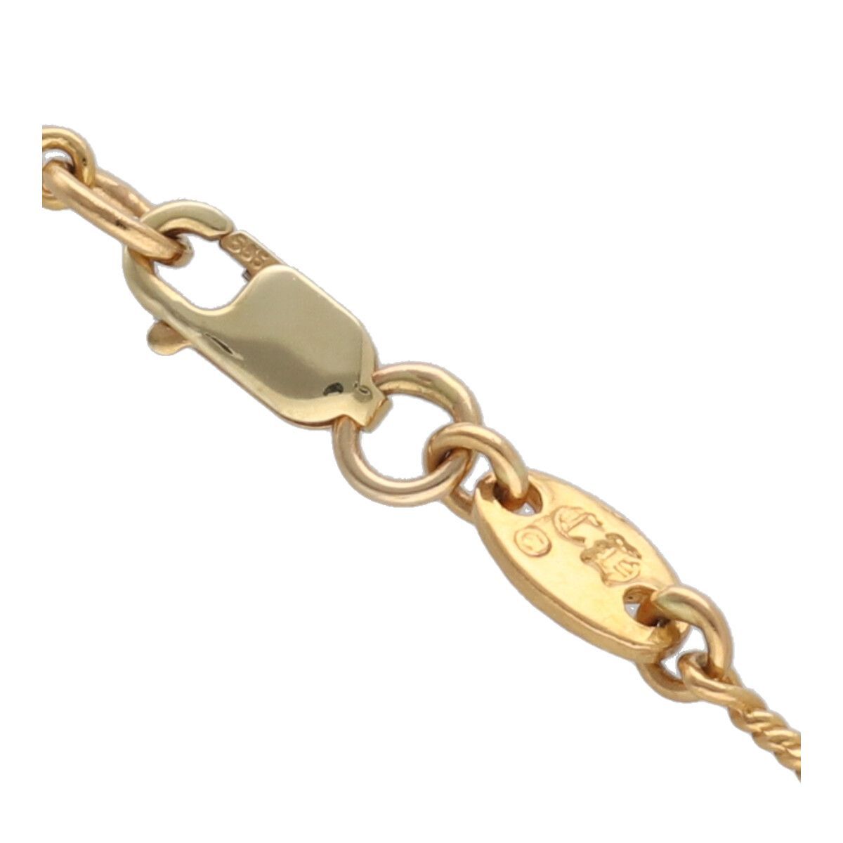 中古】 CHROME HEARTS クロムハーツ ツイストチェーン 20inch