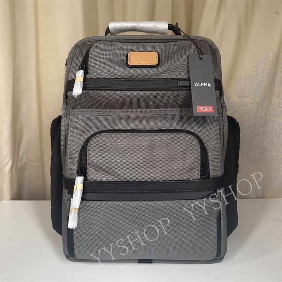 新品 TUMI ALPHA BACKPACK GREY ブリーフ パック - メルカリ