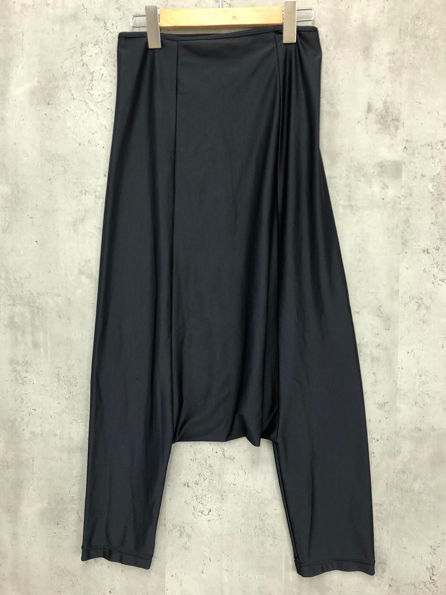 COMME des GARCONS コムデギャルソン GT-P008 AD2007 ストレッチポリ サルエル パンツ sizeM|黒 ◎レディース